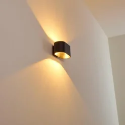 hofstein Applique murale Dapp Noir, 1 lumière* Appliques