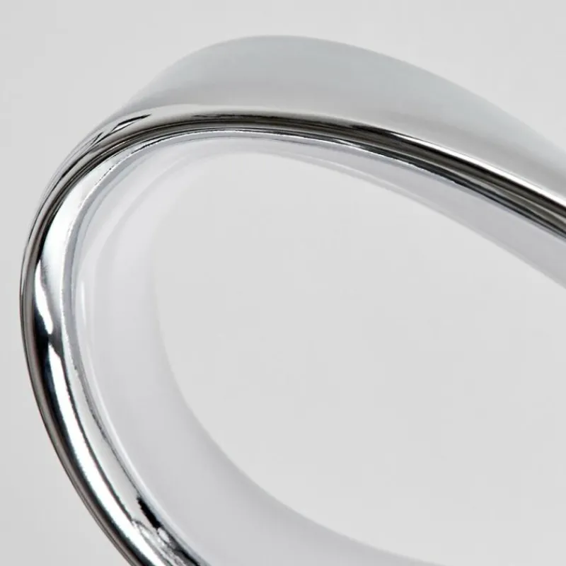 hofstein Applique murale Dauntey LED Chrome, Blanc, 1 lumière