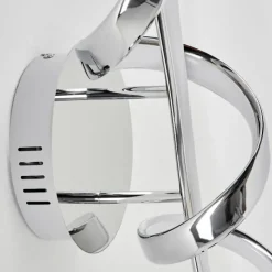 hofstein Applique murale Dauntey LED Chrome, Blanc, 1 lumière