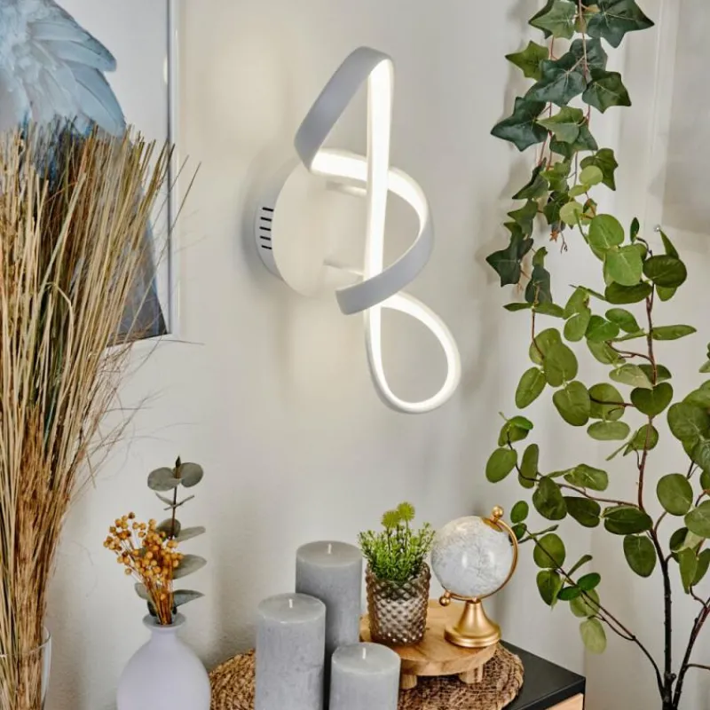 hofstein Applique murale Dauntey LED Blanc, 1 lumière