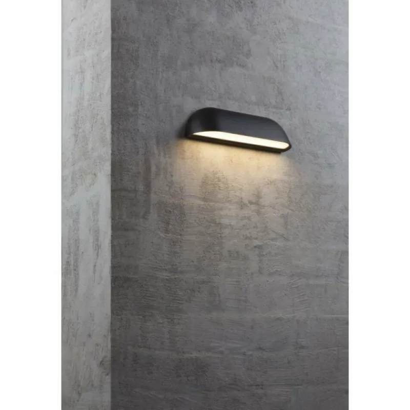 Design For The People by Nordlux Applique murale FRONT26 LED Noir, 1 lumière