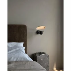 Lampes Vintages & Rétros-Design For The People by Nordlux Applique murale FABIOLA Noir, 1 lumière