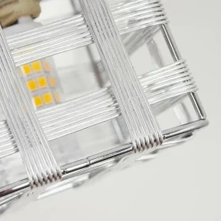 hofstein Applique murale Desrue Chrome, Argenté, 1 lumière