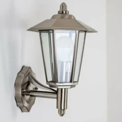 hofstein Applique murale d'extérieur Moskau Acier inoxydable, 1 lumière