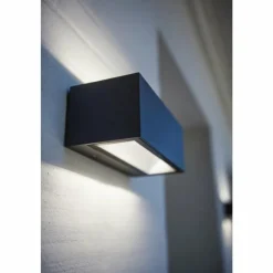 Luminaires Lutec Applique murale d'extérieur LED Lutec Anthracite, 1 lumière