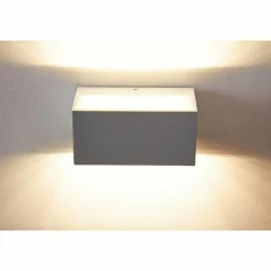 Luminaires Lutec Applique murale d'extérieur LED Lutec Blanc, 1 lumière