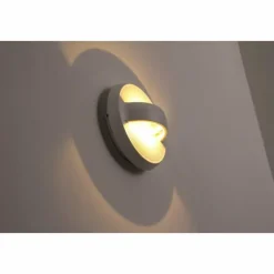 Luminaires Globo Lighting Applique murale d'extérieur Globo ELARA LED Blanc, 1 lumière