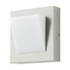 Luminaires Eglo Applique murale d'extérieur Eglo CALGARY 1 LED Acier inoxydable, 1 lumière