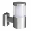 Luminaires Eglo Applique murale d'extérieur Eglo BASALGO 1 LED Acier inoxydable, 1 lumière