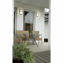 Luminaires Eglo Applique murale d'extérieur Eglo PARK Anthracite, 1 lumière