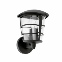 Lampes Vintages & Rétros-Luminaires Eglo Applique murale d'extérieur Eglo ALORIA Noir, 1 lumière