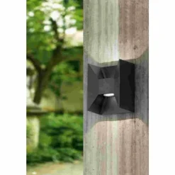 Luminaires Eglo Applique murale d'extérieur Eglo MORINO LED Anthracite, 2 lumières