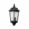 Luminaires Rustiques-Luminaires Eglo Applique murale d'extérieur Eglo NAVEDO Noir, 1 lumière