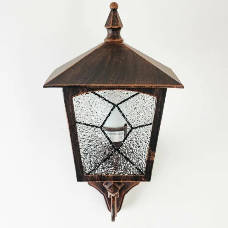 hofstein Applique murale d'extérieur TOK Brun, Rouille, 1 lumière