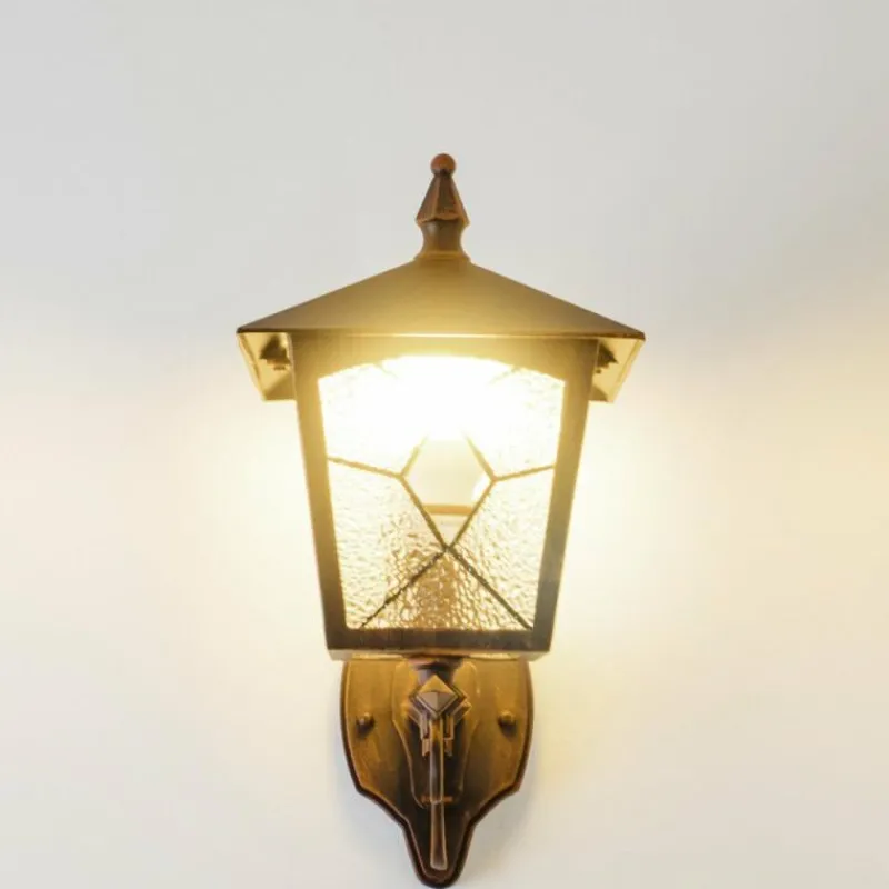 hofstein Applique murale d'extérieur TOK Brun, Rouille, 1 lumière