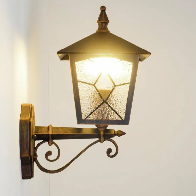 hofstein Applique murale d'extérieur TOK Brun, Rouille, 1 lumière