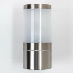 hofstein Applique murale d'extérieur TOLSONA Acier inoxydable, 1 lumière