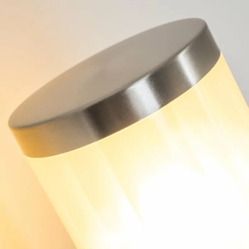 hofstein Applique murale d'extérieur TOLSONA Acier inoxydable, 2 lumières