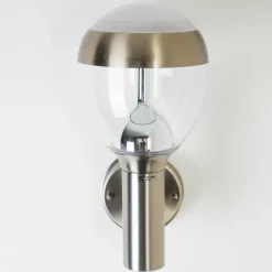 hofstein Applique murale d'extérieur CORDOVA LED Acier inoxydable, 1 lumière
