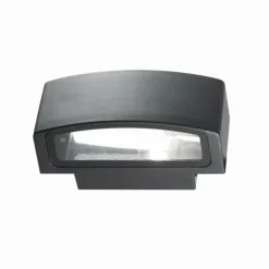 Luminaires Ideallux Applique murale d'extérieur Ideal Lux ANDROMEDA Noir, 1 lumière
