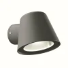 Luminaires Ideallux Applique murale d'extérieur Ideal Lux GAS Anthracite, 1 lumière