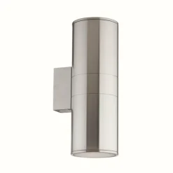 Luminaires Ideallux Applique murale d'extérieur Ideal Lux GUN Aluminium, 2 lumières