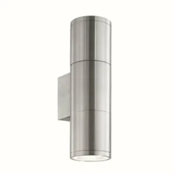 Luminaires Ideallux Applique murale d'extérieur Ideal Lux GUN Aluminium, 2 lumières