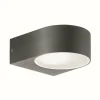 Luminaires Ideallux Applique murale d'extérieur Ideal Lux IKO Anthracite, 1 lumière