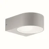 Luminaires Ideallux Applique murale d'extérieur Ideal Lux IKO Gris, 1 lumière