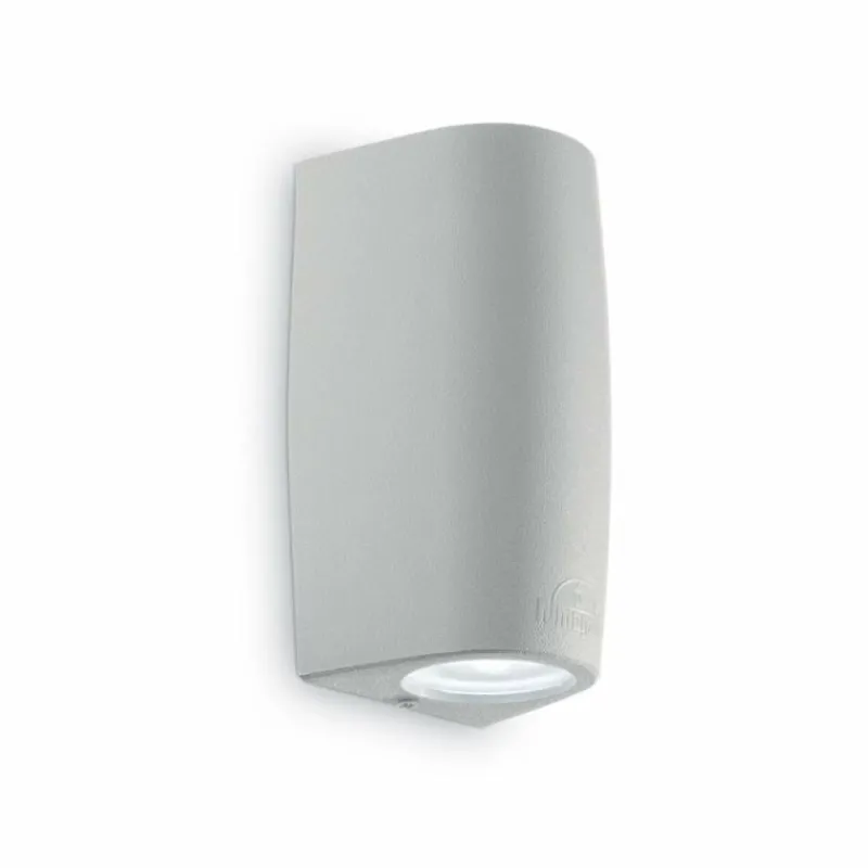Luminaires Ideallux Applique murale d'extérieur Ideal Lux KEOPE Gris, 2 lumières