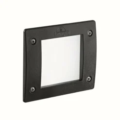 Luminaires Ideallux Applique murale d'extérieur Ideal Lux LETI Noir, 1 lumière