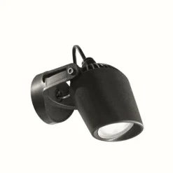 Luminaires Ideallux Applique murale d'extérieur Ideal Lux MINITOMMY Noir, 1 lumière