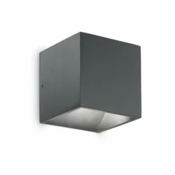 Luminaires Ideallux Applique murale d'extérieur Ideal Lux RUBIK LED Anthracite, 1 lumière