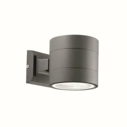 Luminaires Ideallux Applique murale d'extérieur Ideal Lux SNIF Anthracite, 1 lumière