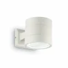 Luminaires Ideallux Applique murale d'extérieur Ideal Lux SNIF Blanc, 1 lumière