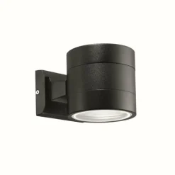 Luminaires Ideallux Applique murale d'extérieur Ideal Lux SNIF Noir, 1 lumière