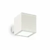 Luminaires Ideallux Applique murale d'extérieur Ideal Lux SNIF Blanc, 1 lumière
