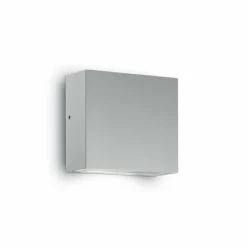 Luminaires Ideallux Applique murale d'extérieur Ideal Lux TETRIS Gris, 1 lumière