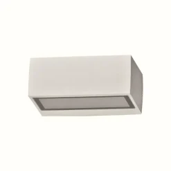 Luminaires Ideallux Applique murale d'extérieur Ideal Lux TWIN Blanc, 1 lumière