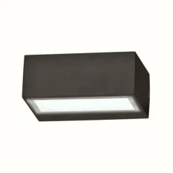 Luminaires Ideallux Applique murale d'extérieur Ideal Lux TWIN Noir, 1 lumière
