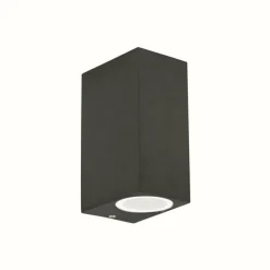 Luminaires Ideallux Applique murale d'extérieur Ideal Lux UP Anthracite, 2 lumières
