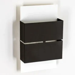 hofstein Applique murale d'extérieur Tidan LED Blanc, 2 lumières