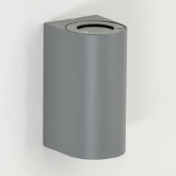 hofstein Applique murale d'extérieur Boda Gris, 2 lumières