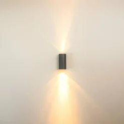 hofstein Applique murale d'extérieur Boda Gris, 2 lumières