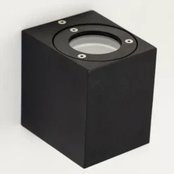 hofstein Applique murale d'extérieur Orsa LED Noir, 2 lumières