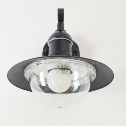 hofstein Applique murale d'extérieur Broni Noir, 1 lumière