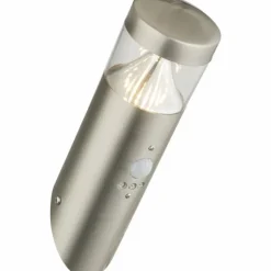 Luminaires Globo Lighting Applique murale d'extérieur Globo Fosca LED Argenté, 1 lumière, Détecteur de mouvement