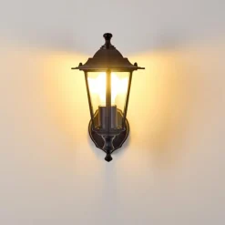 hofstein Applique murale d'extérieur Valtimo Noir, 1 lumière