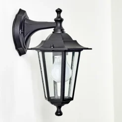 hofstein Applique murale d'extérieur Valtimo Noir, 1 lumière