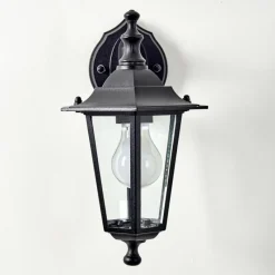 hofstein Applique murale d'extérieur Valtimo Noir, 1 lumière